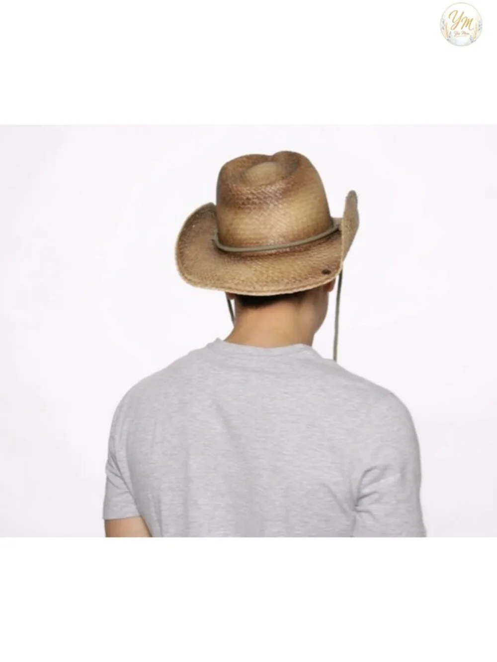 Straw Cowboy Hat - Classic Western Style Unisex